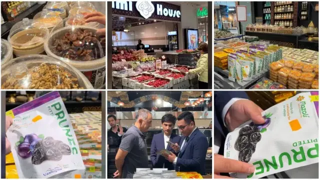 Узбекские сухофрукты вышли на рынок Швеции